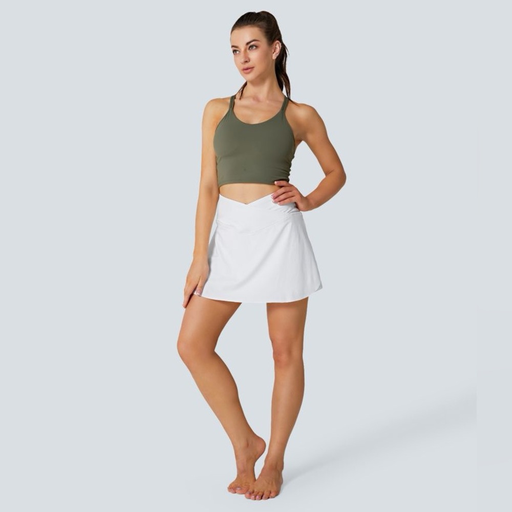 HALARA White Skirt